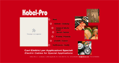 Desktop Screenshot of kabel-pro.com